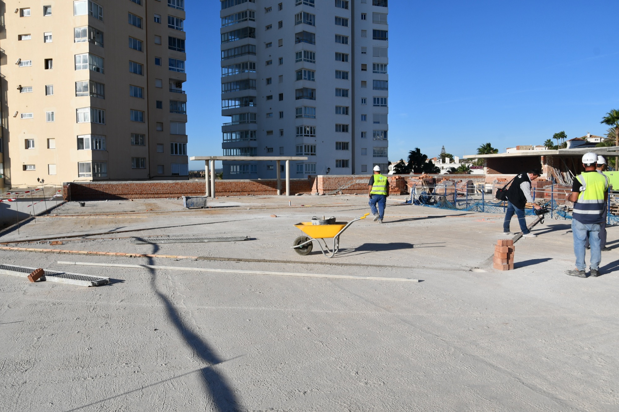 Buen Ritmo De Las Obras Del Nuevo Edificio Multiusos De Torreguadiaro